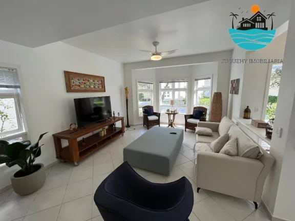 Imagem Alugar Casa anual em Juquehy em Condomínio Fechado - com 4 dormitórios, 2 suíte, 100m da praia - Acomodação máx. 10 pessoas | Juquehy Imobiliária