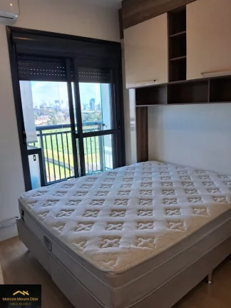 Imagem Apartamento Via Leopoldina, sala com Varanda, 2 Dormitórios( 1 suíte), 1 Vaga, Prédio com Lazer, Portaria 24 hs