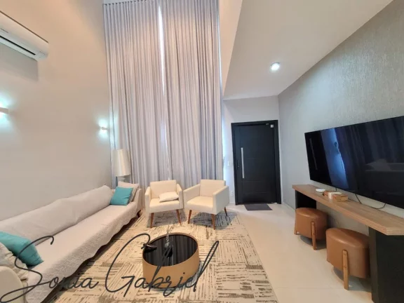 Residência de Luxo no Condomínio Reserva da Mata: 3 quartos, 3 suítes, 3 salas, 4 banheiros, 4 vagas, 231,40m² - Vinhedo-SP.