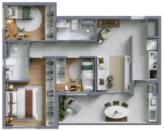 Imagem APARTAMENTO RESIDENCIAL em São Paulo - SP, Moema