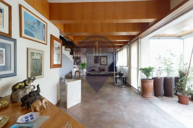 Imagem Cobertura de luxo em Perdizes: 2 quartos, 2 suítes, 3 salas, 3 banheiros, 3 vagas, 196m² na cidade de São Paulo-SP.