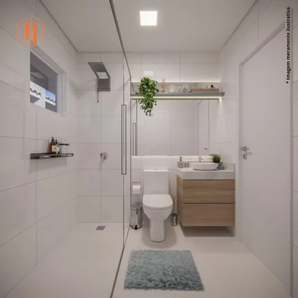 Imagem Casa para Venda em Fazenda Rio Grande, Estados, 2 dormitórios, 1 banheiro, 1 vaga