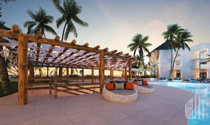 Imagem Apartamento (RESORT). Mobiliado, climatizado com 1 dormitório à venda por R$ 471.500 - Barra Grande - Cajueiro da Praia/PI