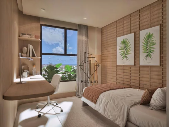 Imagem Apartamentos com área de lazer completa à 250m da praia de Intermares - AP2482