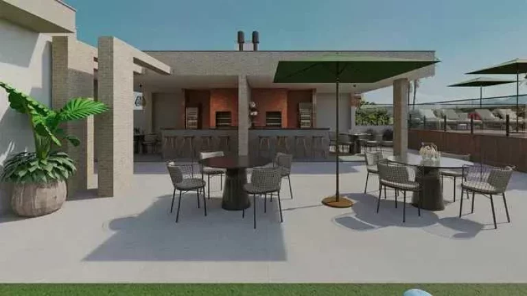 Imagem Apartamento com 3 dormitórios sendo 1 suíte e 2 vagas de garagem em Itapoá/SC