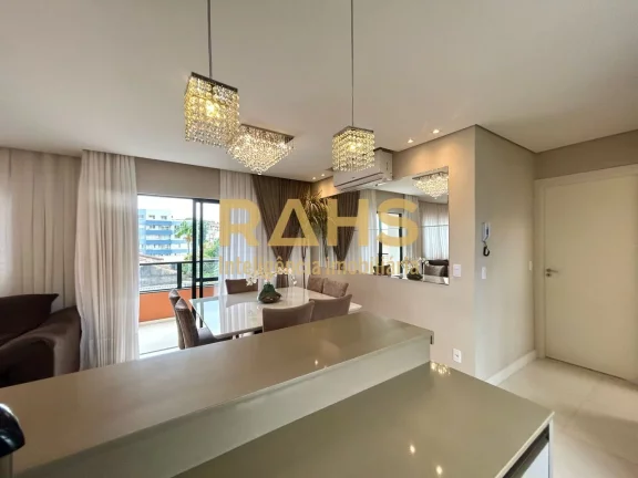 Imagem Ótimo apartamento finamente mobiliado localizado no Saguaçu próximo ao BONJA. Possui 91,96m² pri...