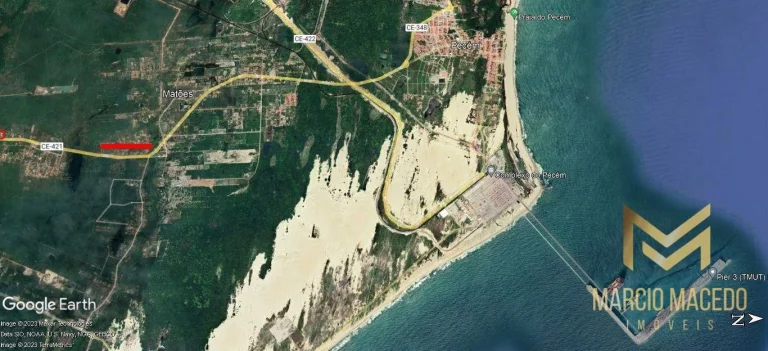 Imagem Terreno à venda, 26658 m² por R$ 950.000,00 - Matões - Caucaia/CE