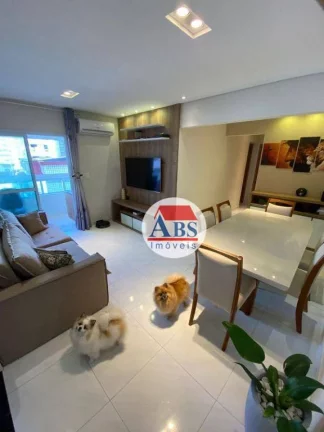 Imagem Apartamento com 3 dormitórios à venda, 95 m² por R$ 799.000,00 - Aviação - Praia Grande/SP