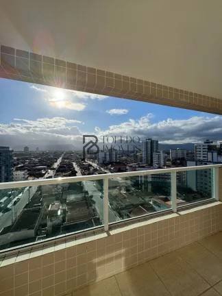 Imagem Apartamento de 2 dormitórios sendo 1 suíte, prédio frente mar no bairro Vila Mirim - Praia Grande