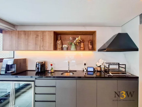 Imagem Apartamento totalmente mobiliado à venda na Vila Leopoldina São Paulo SP com 3 dormitórios, 2 suítes, 3 vagas de garagem e 153m² no Cond. Le Havre.