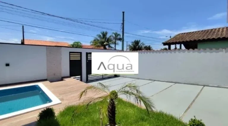 Imagem Casa para Venda em Itanhaém, Jamaica (Praia), 3 dormitórios, 1 suíte, 2 banheiros, 4 vagas
