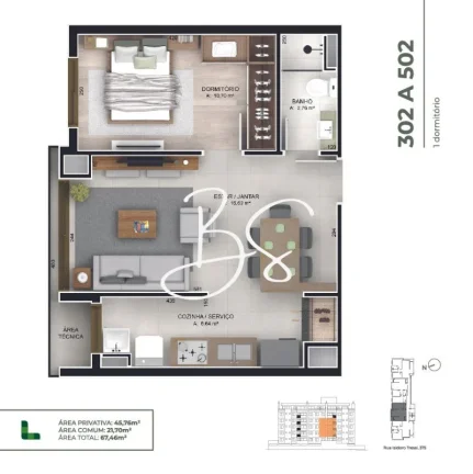Imagem APARTAMENTO RESIDENCIAL em PORTO ALEGRE - RS, JARDIM BOTÂNICO