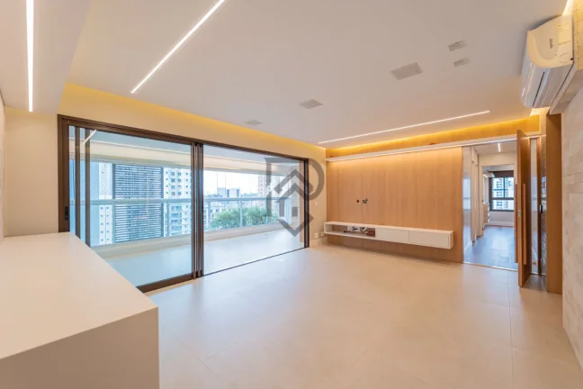 Imagem Apartamento Quartier Brooklin pronto para morar andar alto vista livre