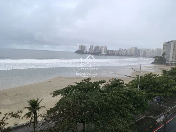 Imagem Apartamento de alto padrão para locação em Guarujá-SP, Pitangueiras - 2 quartos, 1 suite, 2 salas, 3 banheiros, 1 vaga, 122m².