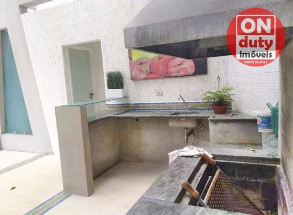Imagem Sobrado com 4 quartos, 580 m² - venda por R$ 7.500.000 ou aluguel por R$ 20.000/mês - José Menino - Santos/SP