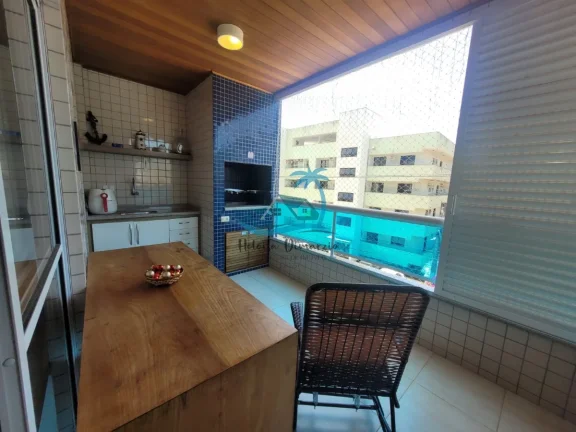 Imagem Apartamento com 3 dormitórios, MOBILIADO a venda em Ubatuba com localização privilegiada no bairro de Itaguá.- 300 metros da orla.