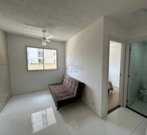 Imagem Apartamento com 35 M², 2 dormitórios, 1 banheiro, sala e cozinha. Apartamento com espaços planeja...