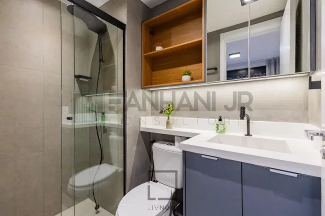 Imagem Apartamento para locação na Vila Olímpia, São Paulo-SP! 1 quarto, 1 suíte, 1 sala, 1 banheiro. Agende sua visita hoje!