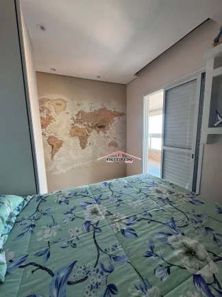 Imagem Apartamento com 2 dormitórios para alugar, 80 m² por R$ 5.500,02/mês - Aviação - Praia Grande/SP