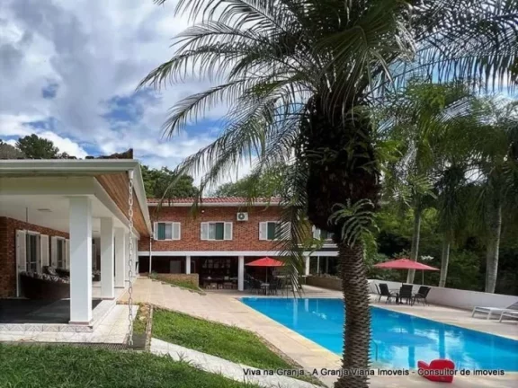 Imagem Casa, 842 m² - venda por R$ 4.900.000,00 ou aluguel por R$ 22.000,00/mês - Parque Silvino Pereira - Cotia/SP