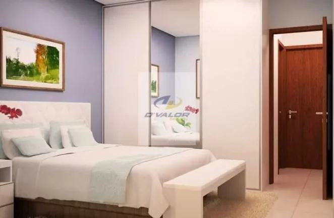 Imagem Vendo apartamentos novos com 60 m² ou 120 m², varanda, sala p/ 2 ambientes, 2 quartos s/ 1 suite, 1 vaga