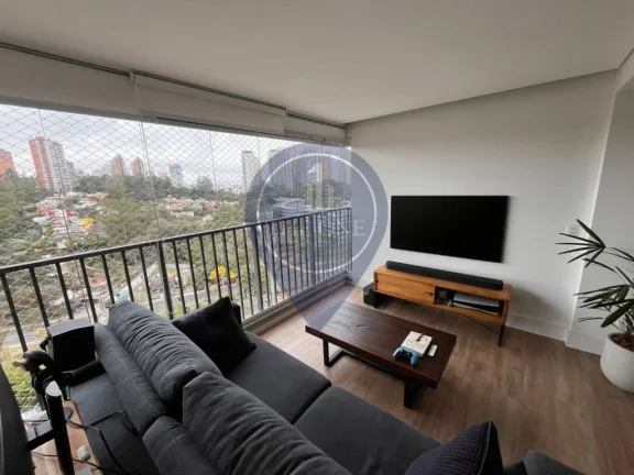 Imagem Apartamento à venda na Vila Andrade em São Paulo-SP: 3 quartos, 2 suítes, 2 salas, 3 banheiros, 2 vagas, 94m². Venha conferir!