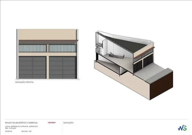 Imagem Est. do CAPUAVA - Lote c/ projeto GALPÃO em aprovação (Km 31 R.Tavares)