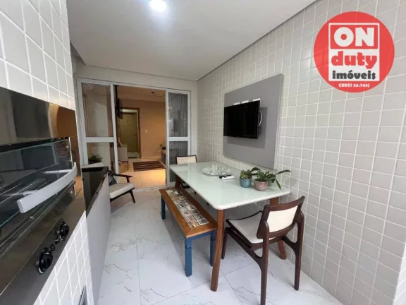 Imagem Apartamento à venda, 67 m² por R$ 850.000,00 - Boqueirão - Santos/SP