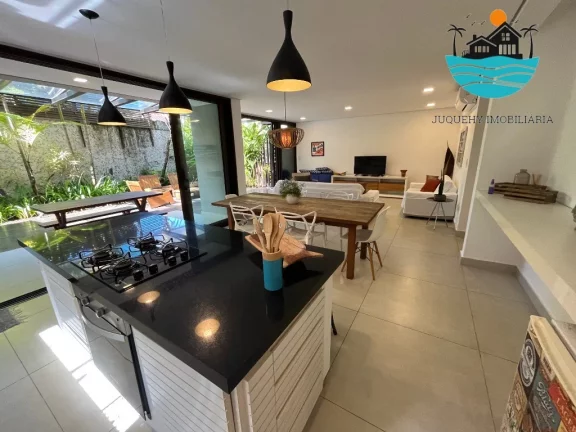 Imagem Venda de Casa em Juquehy, 3 suítes, churrasqueira, 2 vagas, condominio com piscina, sauna e serviço de praia600m da praia| Juquehy Imobiliária