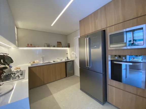 Imagem Apartamento de 141m c/ 3 suítes, terraço gourmet,2 vagas,Churrasqueira,Fitness, Pet Place, Piscina, Sauna, Solarium, Spa, Bicicletário,Salão de Festas