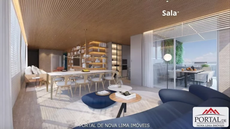 Imagem Apartamentos de Luxo no Gutierrez: 182m² e 188m², 4 Quartos, Área de Lazer Completa e 4 Vagas de Garagem