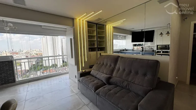 Imagem Apartamento mobiliado com 62m2, 1 suíte, closet e 1 vaga a venda na Barra Funda, São Paulo