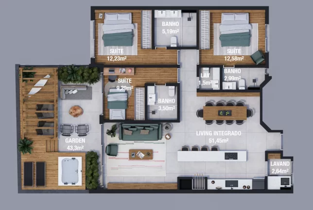Imagem Haute - Apartamento à venda no bairro Moinhos de Vento - Porto Alegre/RS