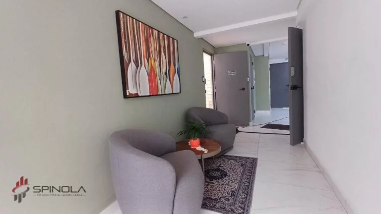 Imagem Apartamento com 2 dormitórios à venda, 53 m² por R$ 340.000,00 - Vila Caiçara - Praia Grande/SP