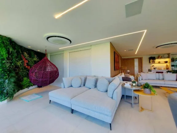 Imagem Luxuoso apartamento Garden p?(C) na areia frontal à venda na Riviera, Módulo 2