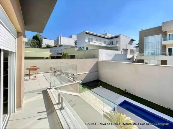 Imagem Casa com 4 suítes, 315 m², à venda por R$ 2.800.000- Ganja Viana - Cotia/SP