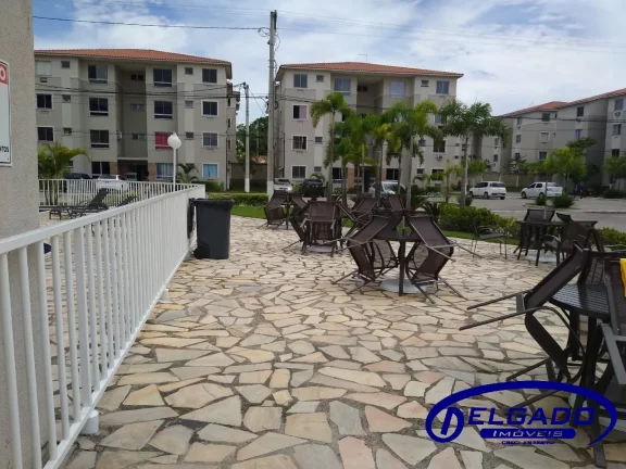 Imagem DELGADO aluga APARTAMENTO (CONDOMÍNIO INCLUSO) com 2 quartos, GARAGEM e área de lazer em Areal - Itaboraí/RJ