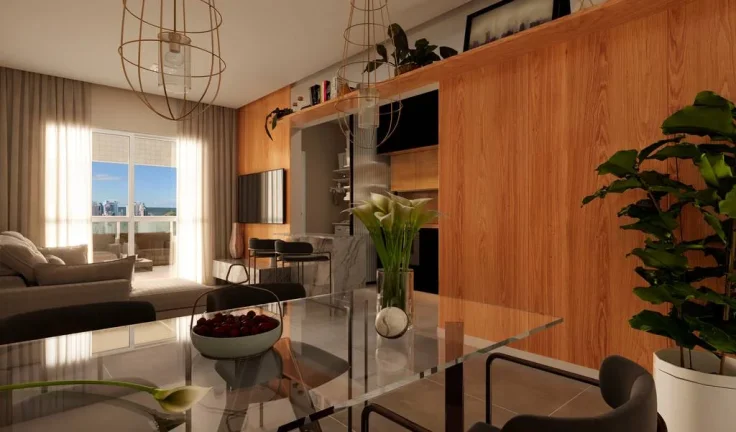 Imagem APARTAMENTO COM 95.75 m² - JARDIM LAS PALMAS - GUARUJA SP