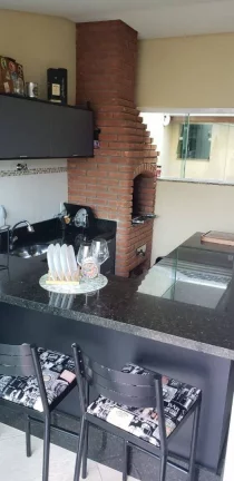 Imagem Sobrado com 4 dormitórios à venda, 170 m² por R$ 808.000,00 - Parque Erasmo Assunção - Santo André/SP