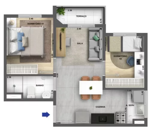 Imagem Apartamento em Butantã - São Paulo SP