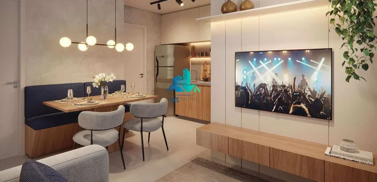 Imagem Apartamento à venda, no Tatuapé, com 2 quartos, 49m2, 1 vaga
