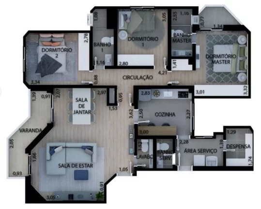 Imagem APARTAMENTO RESIDENCIAL em São Paulo - SP, Perdizes