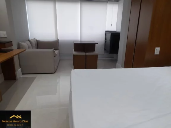 Imagem Apartamento Studio na Pompeia, Novo e Mobiliado com 27 m²