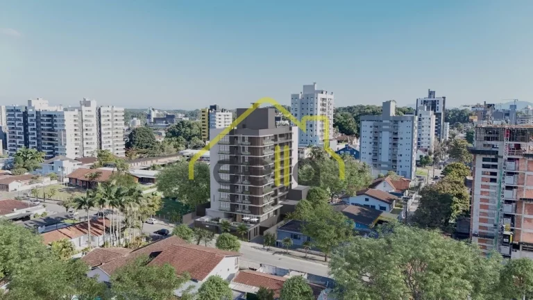 Imagem Lançamento Edificio Wave no Anita Garibaldi divisa com Atiradores!