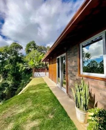 Imagem Casa de campo linear com 120 m² em Domingos Martins