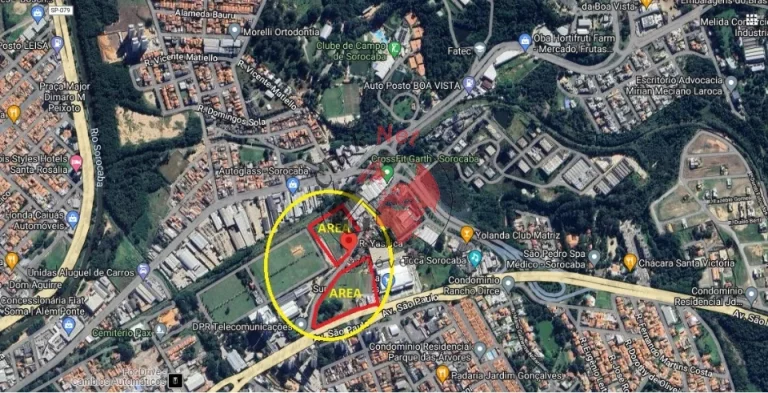 Imagem Área de Incorporação 15836 m2 , Residencial ou comercio , estudo permuta , bairro Além Ponte, Sorocaba