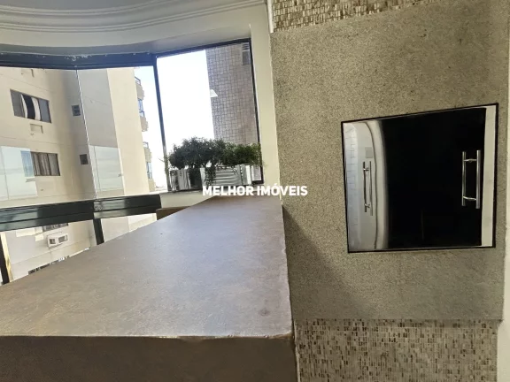 Imagem Locação Anual - Apartamento Frente Mar com 3 dormitórios e 2 vagas de garagem - Balneário Camboriú -SC