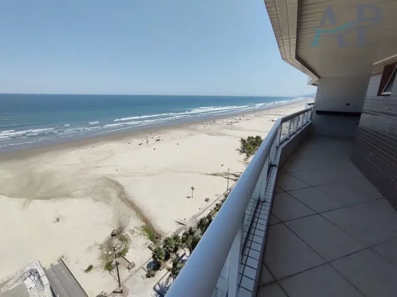 Imagem Apartamento Frente Mar na Aviação em Praia Grande