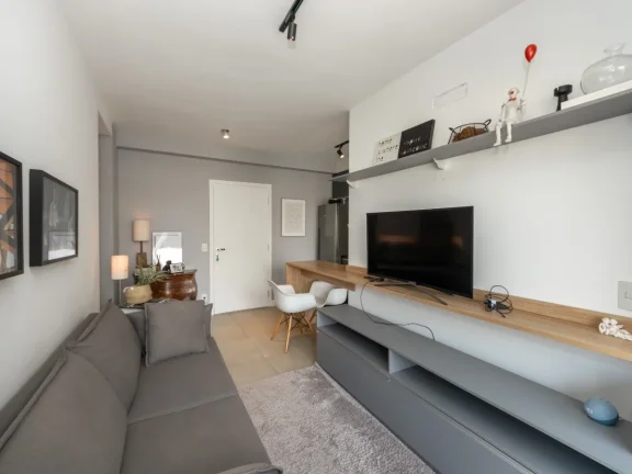 Imagem Apartamento Vila Mariana - 46M², 1 Dorm, 1 Suíte, 1 Vaga Determinada, Varanda, Academia, Piscina.