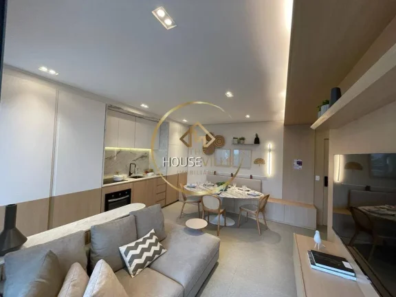 Imagem Apartamento 2 dormitórios ( 1 Suíte), 2 Vagas, Quadria RDC, Aquarius, Sjc.